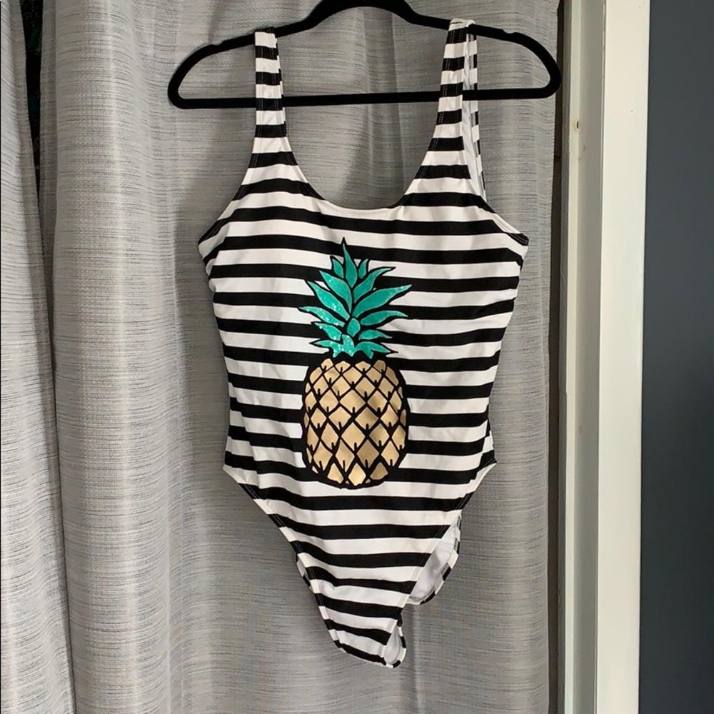 Pineapple bathing suit